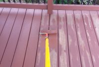 Deck Staining Small Change In My Deck intended for measurements 2448 X 3264