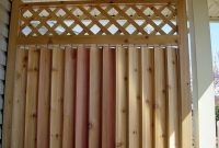 Decking Privacy Screens Small Deck Privacy Screen Movable with measurements 2048 X 1536