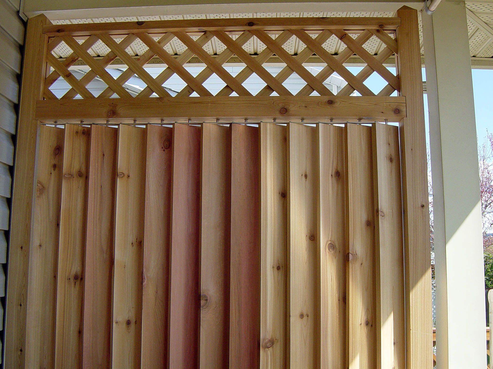 Decking Privacy Screens Small Deck Privacy Screen Movable with measurements 2048 X 1536