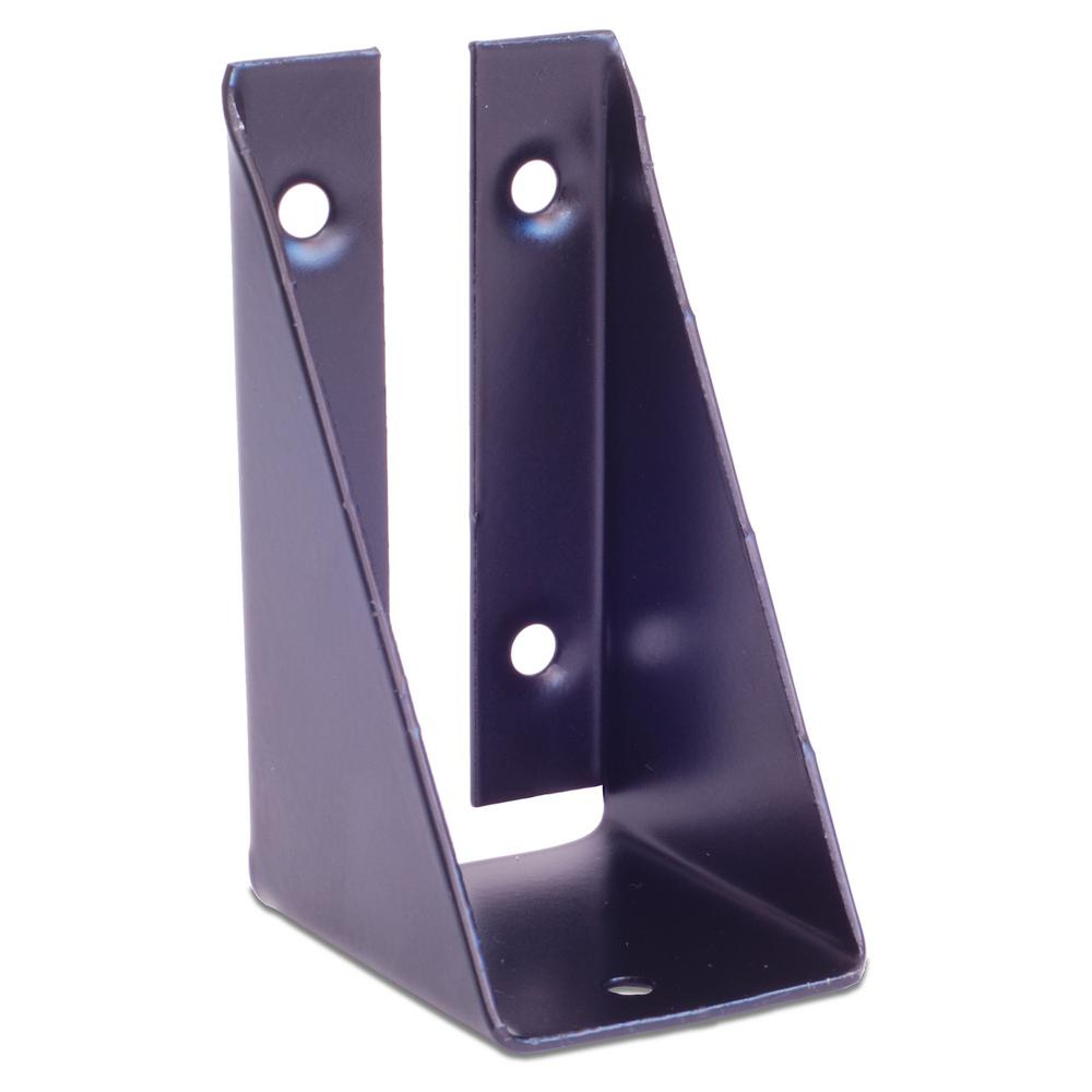 Decklok Black Powder Coated Steel Bracket With Screws For Fence within measurements 1000 X 1000