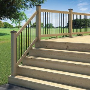 Deckorail 6 Ft Pressure Treated Aluminum Solid Lightning Rail Deck with size 1000 X 1000