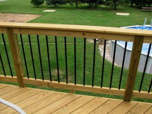 Deckorators Railing And Accessories Black Aluminum Balusters And Acq with regard to sizing 1024 X 768