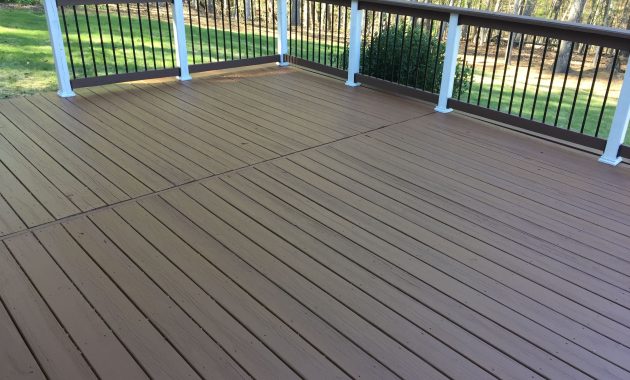Did The Deck Today And Love The Double Shade Deck Paint Colors Behr Intended For Measurements 3264 X 2448 630x380 
