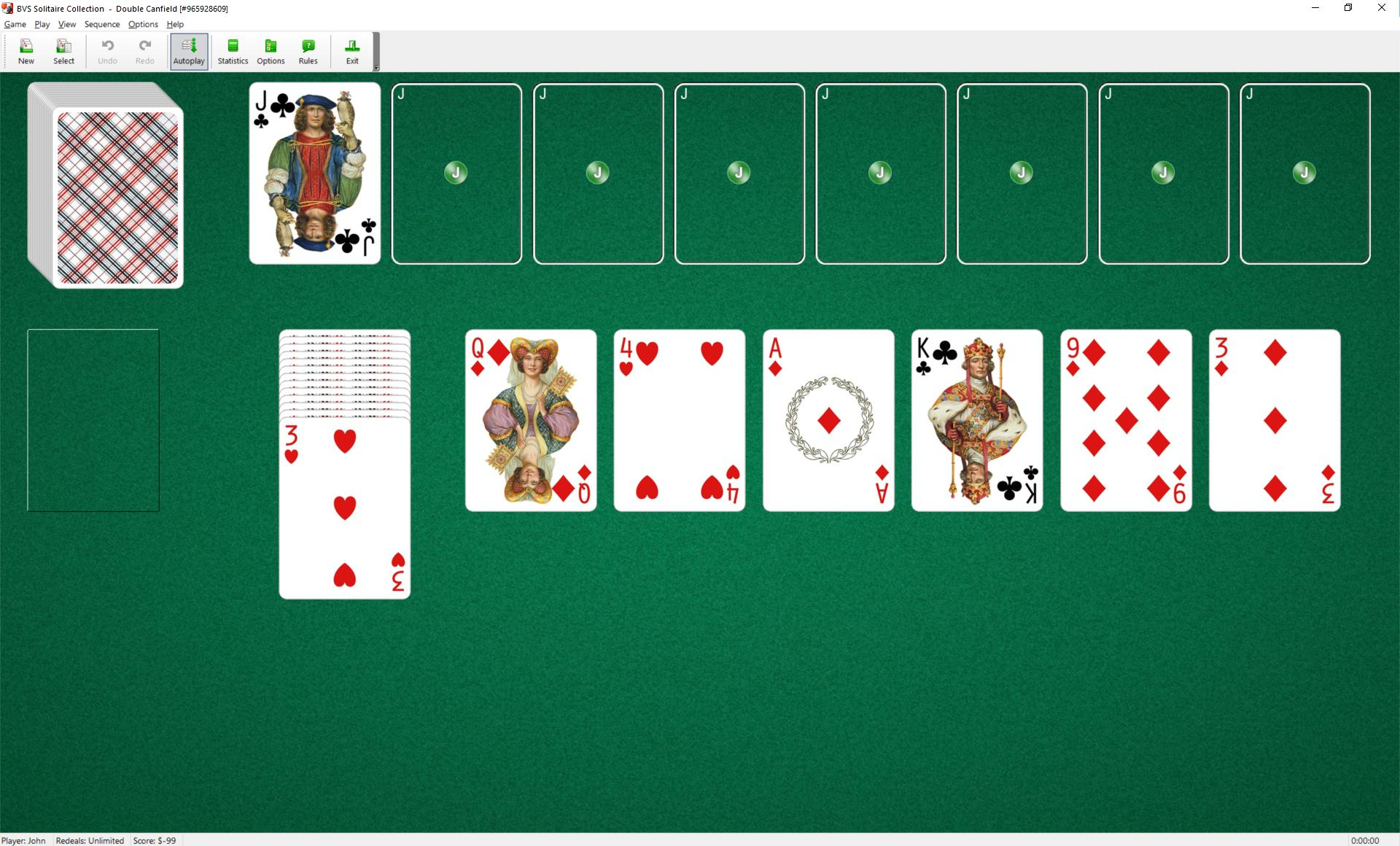 solitaire rules one deck