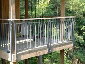 Face Mount Balcony Railing Aluminum Deck Railings 4 Cityscape for proportions 1600 X 1200