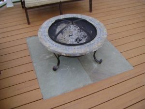 Firepit Or Chiminea On Elevated Deck Methods Decks Fencing with dimensions 1024 X 768