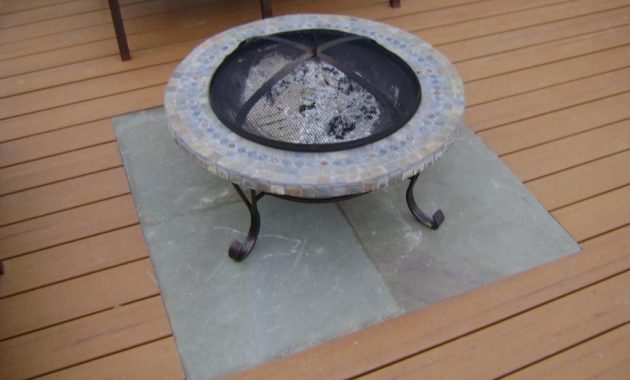 Firepit Or Chiminea On Elevated Deck Methods Decks Fencing with dimensions 1024 X 768