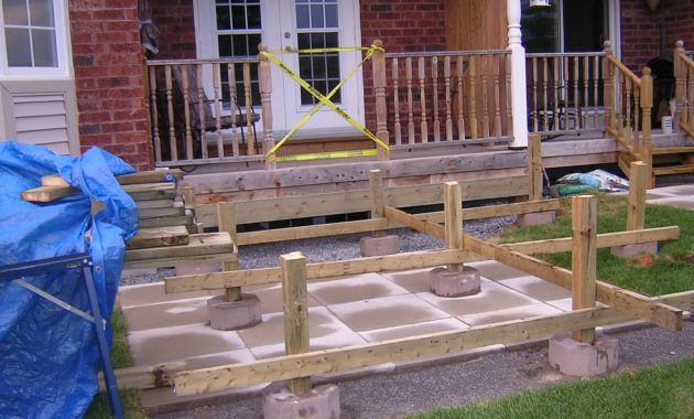Floating Deck Over Concrete Porch Decks Ideas regarding size 1552 X 1171