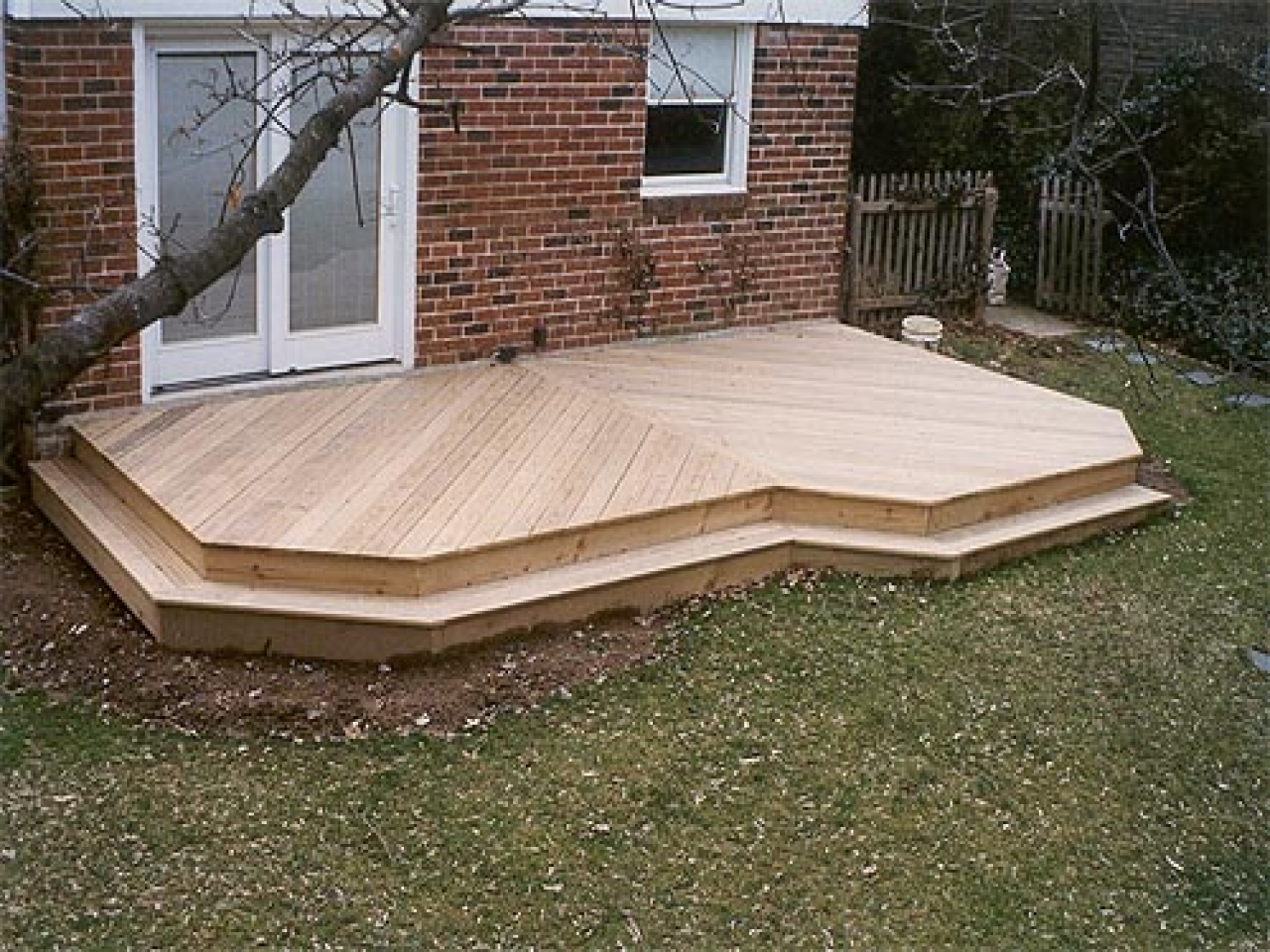 10x12 Ground Level Deck Plans • Decks Ideas