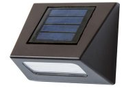 Hampton Bay Solar Bronze Integrated Led Downcast Deck Light 4 Pack within proportions 1000 X 1000