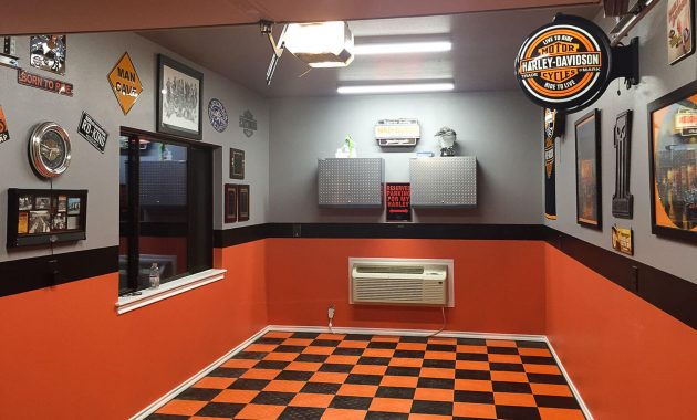 Harley Davidson Garage Flooring inside dimensions 1557 X 1112