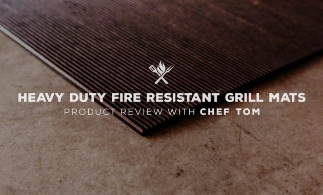 Heavy Duty Fire Resistant Grill Mat Product Roundup All Things within measurements 1280 X 720
