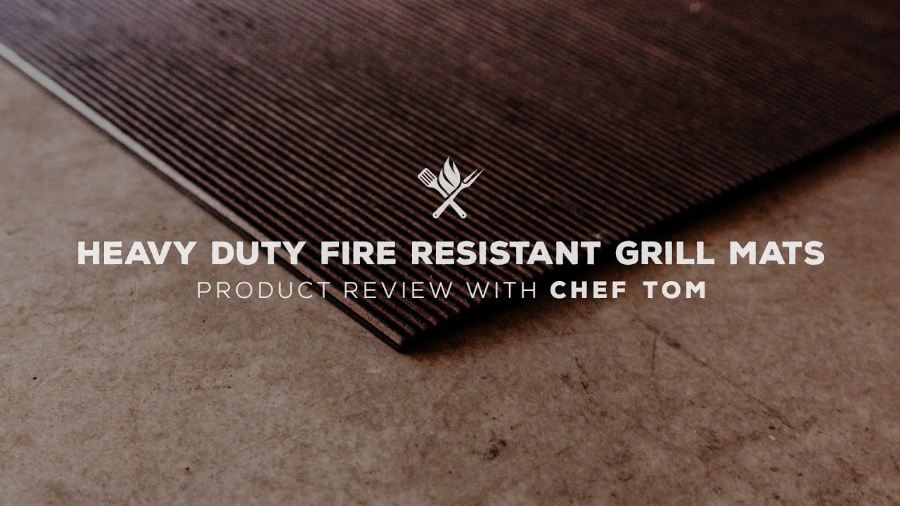 Heavy Duty Fire Resistant Grill Mat Product Roundup All Things within measurements 1280 X 720