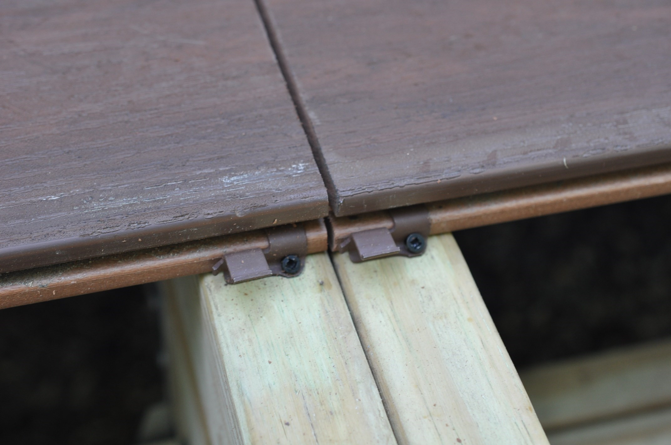 trex hidden fasteners and decking