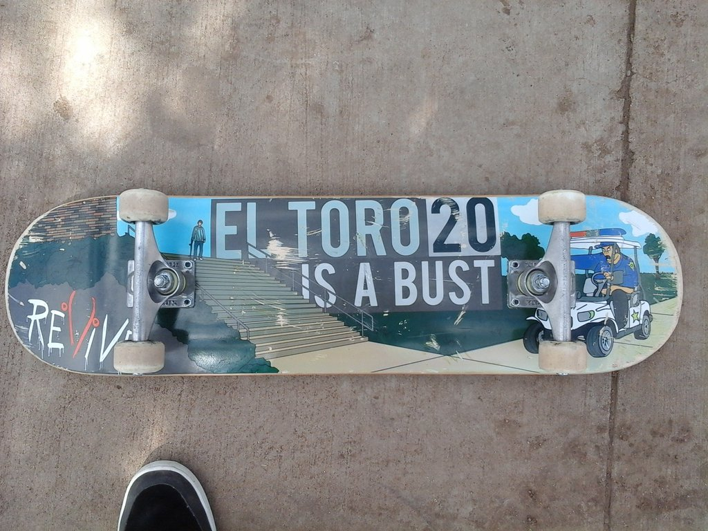 I Got A Revive Skateboard Today Supermariodylan90 On Deviantart intended for proportions 1024 X 768