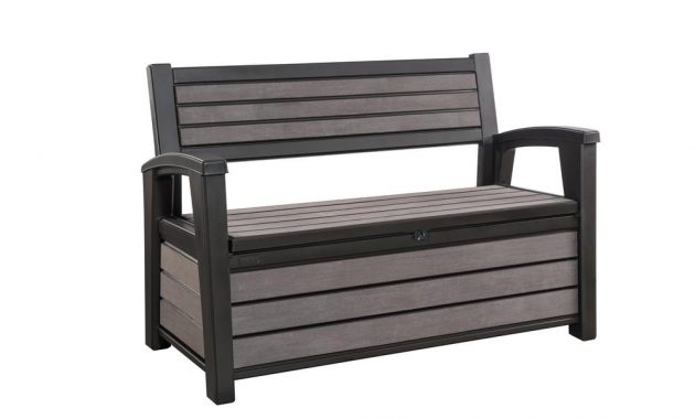 Keter Wlf 60 Gal Outdoor Garden Patio Deck Box Storage Bench 233030 within sizing 1000 X 1000