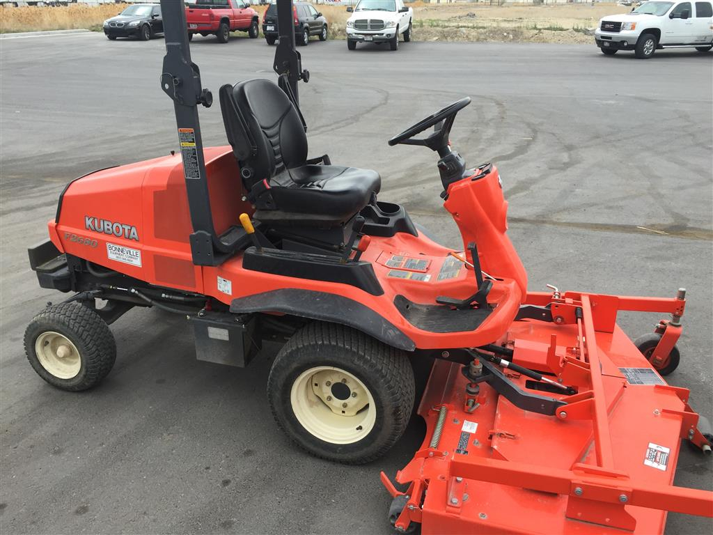 Kubota Front Deck Rotary Mower Traction Model F2680e regarding measurements 1024 X 768