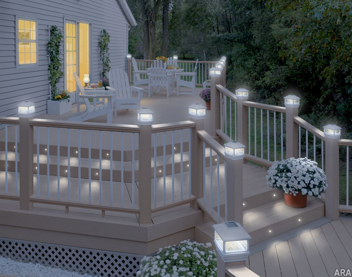 Led Deck Post Lights Led Deck Post Lights R Linkedlifes throughout dimensions 1200 X 944