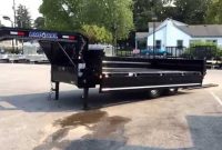 Load Trail 8x16 Gooseneck Deckover Hydraulic Dump Trailer 14000 with proportions 1280 X 720