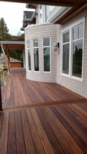 Mahogany Decking Applied With Penofin Exotic Hardwood Exterior Stain regarding measurements 2952 X 5248