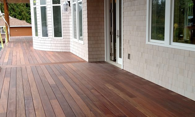 Mahogany Decking Applied With Penofin Exotic Hardwood Exterior Stain regarding size 2952 X 5248