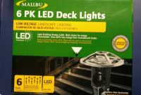 Malibu 6 Pack Led Deck Lights 8411 3410 06 Walmart intended for proportions 1182 X 897