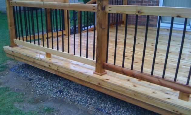 Metal Deck Balusters Metal Deck Balusters Recommendation And with measurements 1024 X 768
