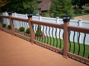 Metal Deck Railing Spindles New Decoration Metal Deck Railing within dimensions 1024 X 768