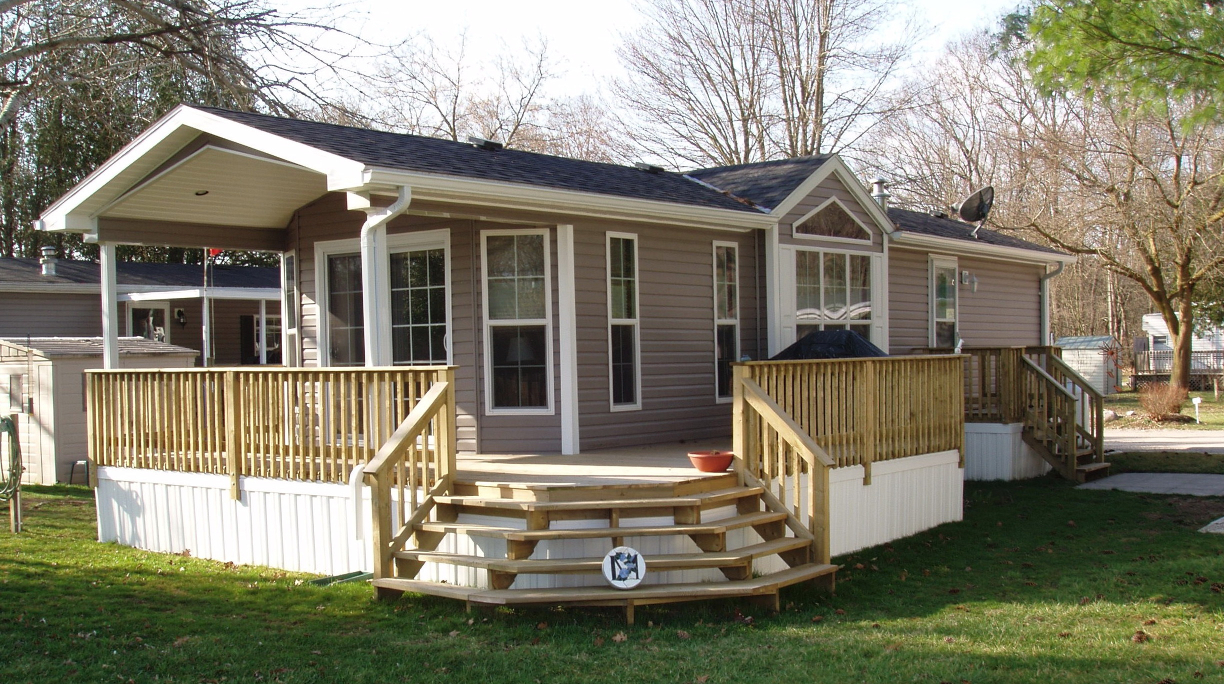 Mobile Home Deck Pictures Home Design Ideas with regard to size 2448 X 1368