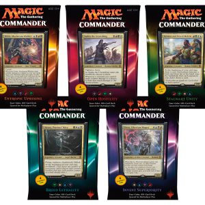 Mtg 2016 Commander Decks Set Of 5 Magic Products Commander Box in sizing 1073 X 900