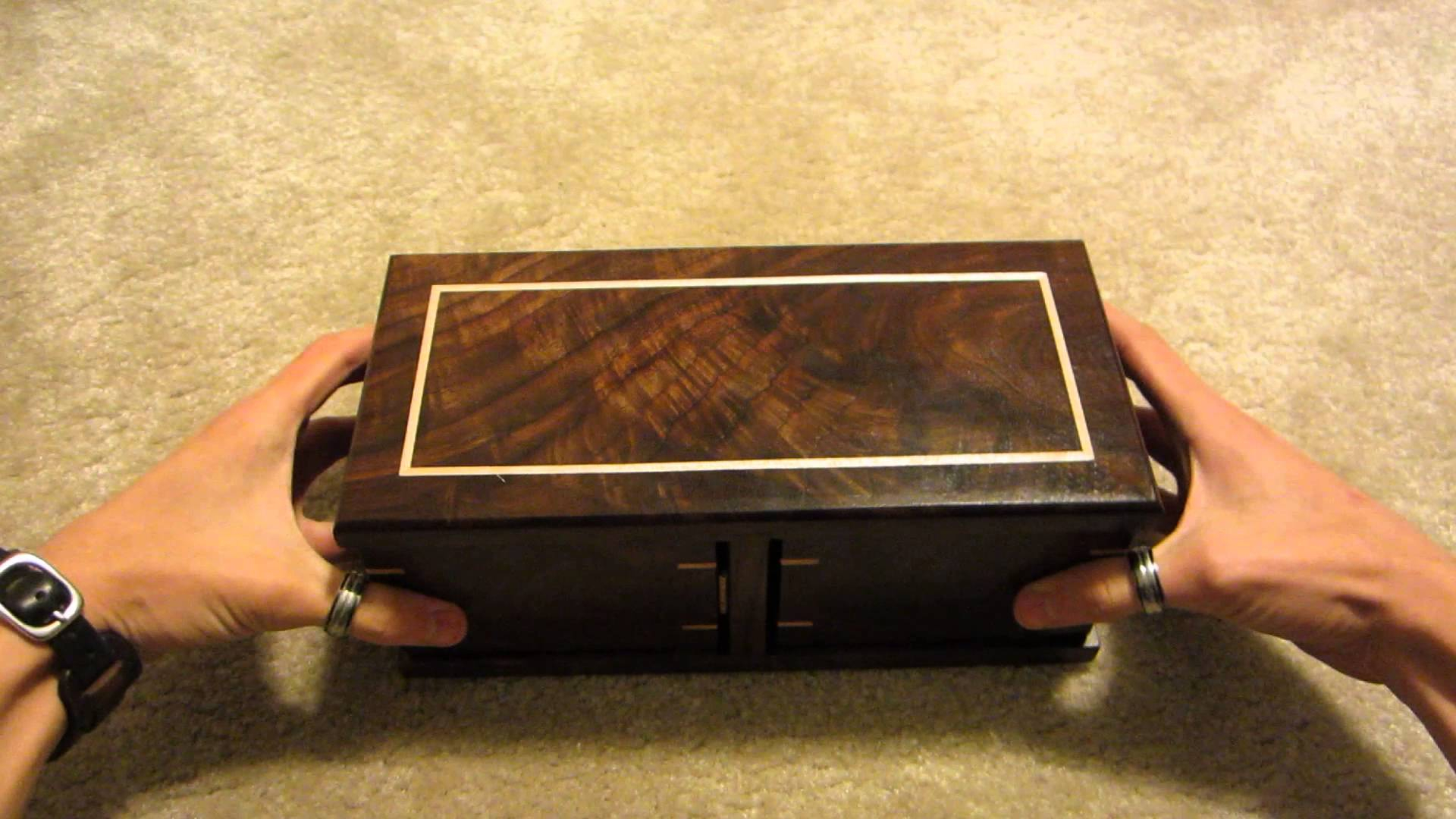 Mtg Unboxing Custom Switchblade Deck Box Made Aaron Cain Demi throughout sizing 1920 X 1080