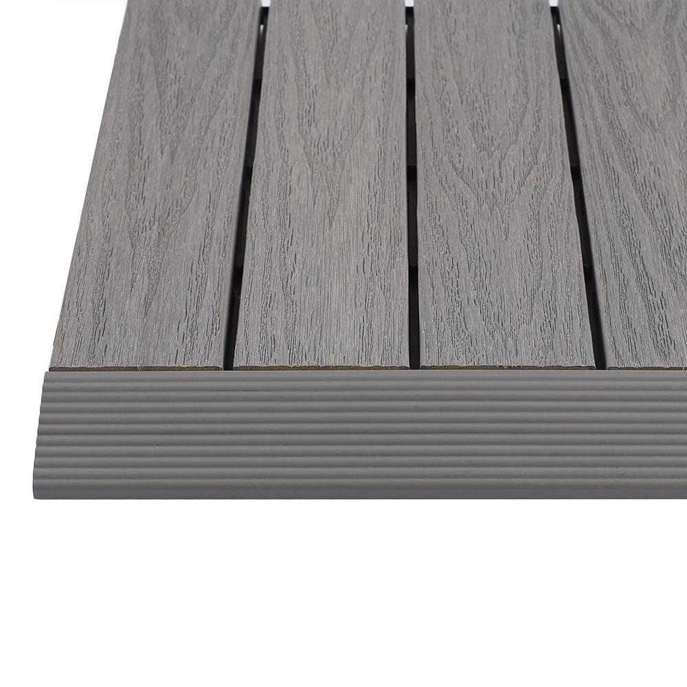 Newtechwood 16 Ft X 1 Ft Quick Deck Composite Deck Tile Straight regarding size 1000 X 1000