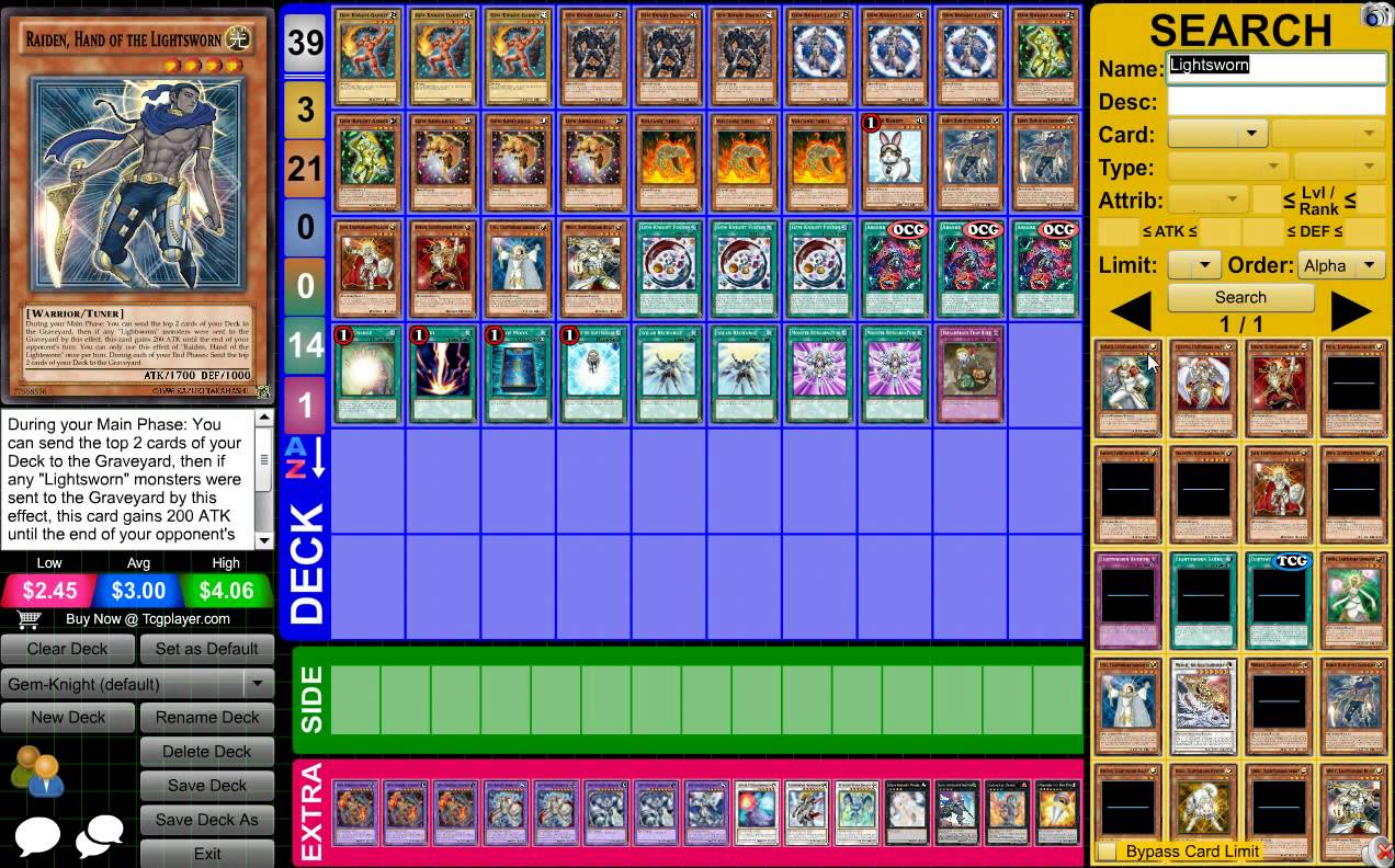 Oct 2014 Yu Gi Oh Deck Profile Gem Sworn Gem Knight with regard to sizing 1272 X 792