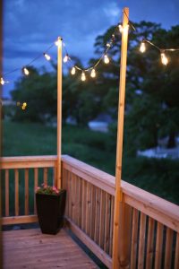 Outdoor Fairy Lights Deck Roselawnlutheran Winning Hangingg Led regarding sizing 1000 X 1501