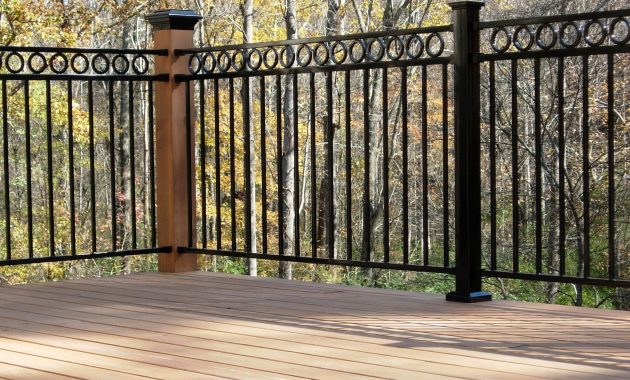 Outdoor Wrought Iron Railings Deck Home Design Ideas Exterior in measurements 2208 X 1663