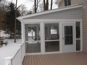 Partially Enclose Screened Porch with size 1024 X 768