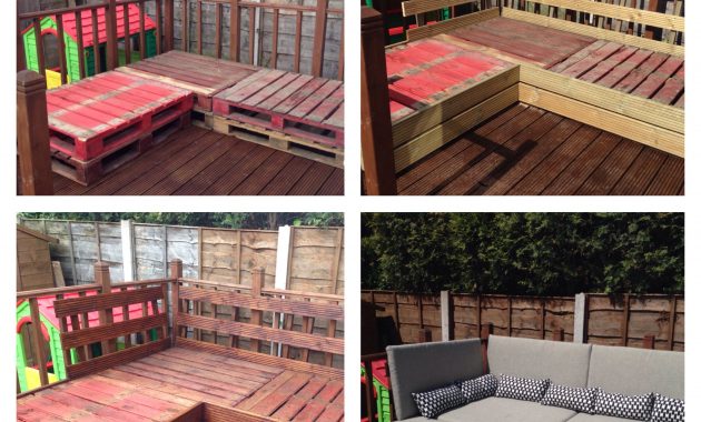 Patio Furniture Made From Pallets And Decking Boards Patio Project with regard to proportions 2400 X 2400