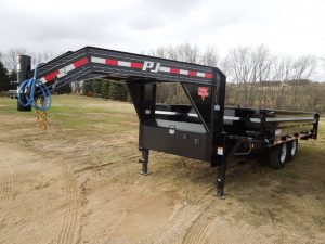 Pj Trailers 96 X 16 Deckover Dump Trailer Ludens Inc regarding sizing 2048 X 1536
