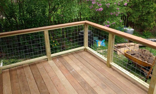 Plastic Exterior Simple Banister Deck Railing Ideas Installing with dimensions 1900 X 1068