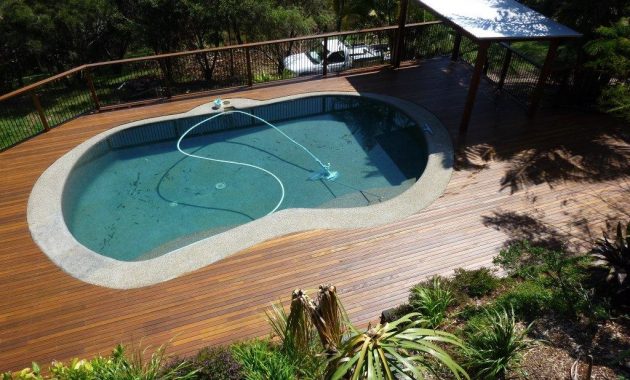 Pool Decking Brisbane Timber Pool Deck Builders Deking intended for sizing 1024 X 768