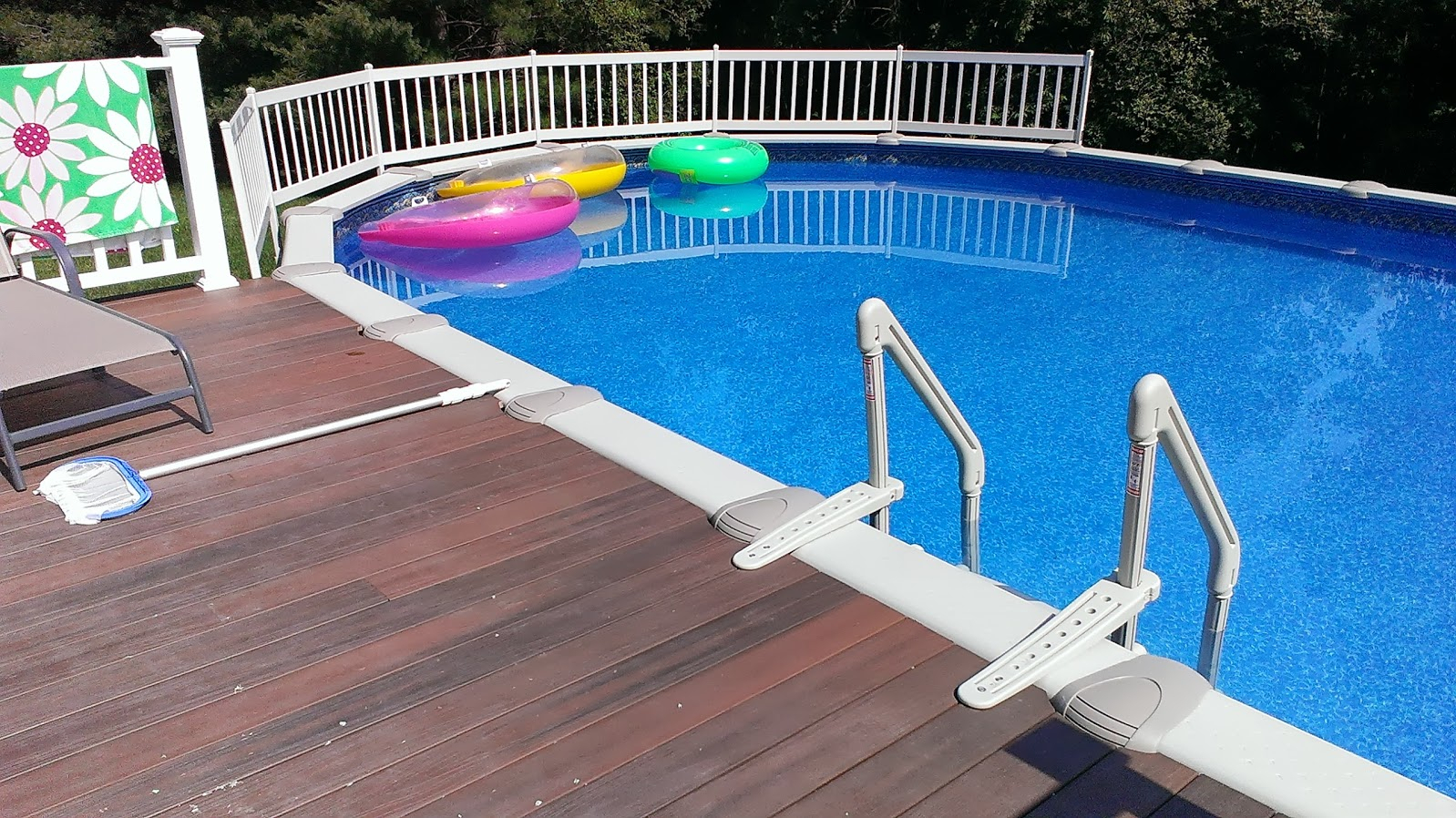 Above Ground Pool Ladder For Deck All You Need Infos