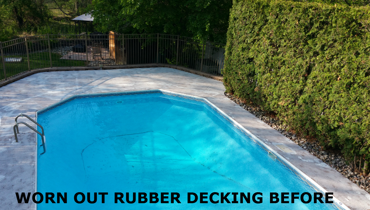 Pool Roof Deck Rubberized Epoxy Coating Armorgarage intended for measurements 1248 X 708