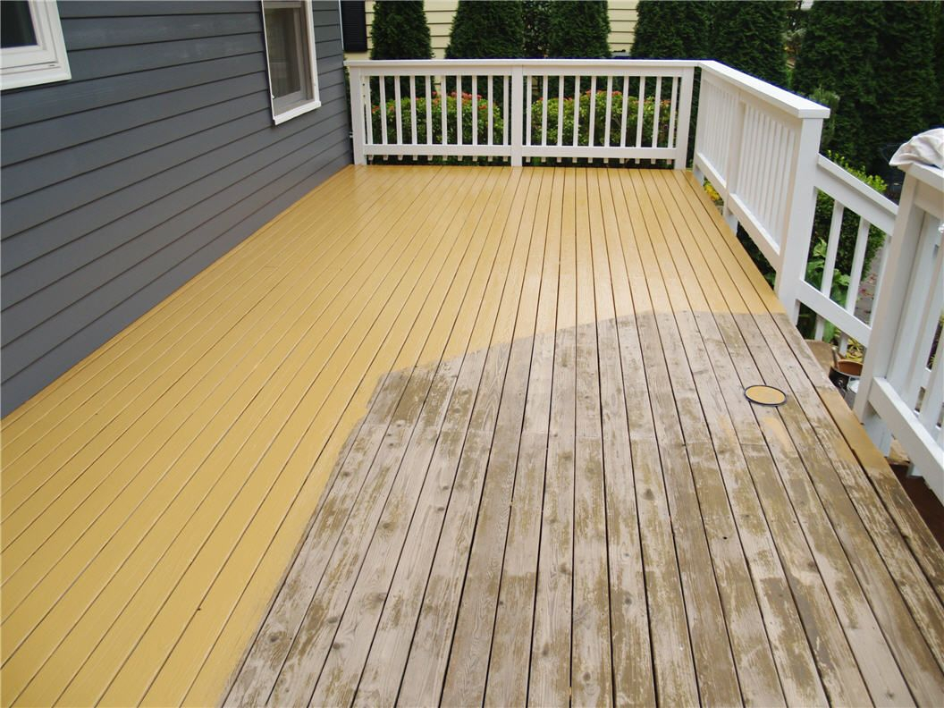 Professional Deck Staining Services Deck Staining Decking And in proportions 1056 X 792