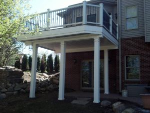 Pvc Deck Post Wrap Decks Ideas in measurements 1200 X 900