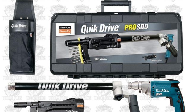 Quik Drive Pro300sm35k 1 12 3 6828 3500 Rpm Autofeed Screwgun Kit pertaining to size 1000 X 1000
