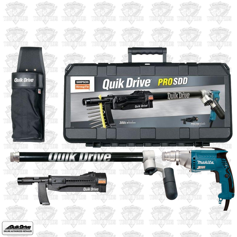 Quik Drive Pro300sm35k 1 12 3 6828 3500 Rpm Autofeed Screwgun Kit pertaining to size 1000 X 1000