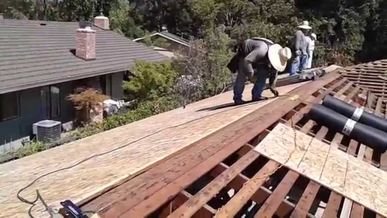Radiant Barrier Plywood Decking Project Certified Roofing San pertaining to dimensions 1280 X 720