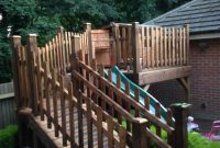 Raised Play Area Two Tier Slope Up To Platform Decking With throughout dimensions 2448 X 3264