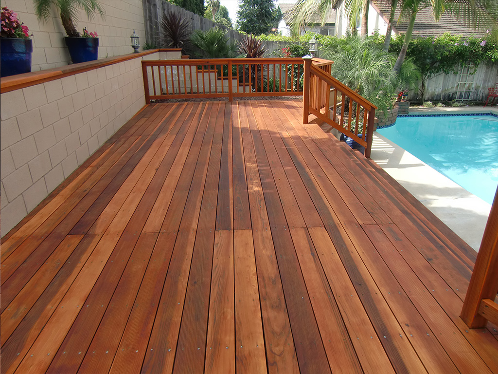 Redwood Deck Restoration throughout size 1024 X 768