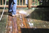 Revitalizing A Pressure Treated Wood Deck Pt 1 Cleaning And throughout proportions 1920 X 1080